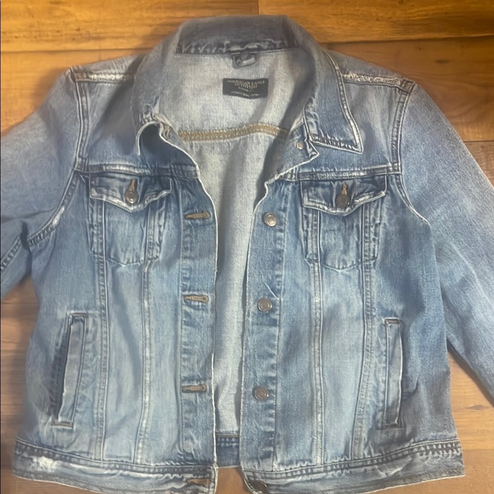 American Eagle Outfitters Blue Jean Jacket